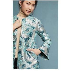 Seen Worn Kept Anthropologie jacquard jacket